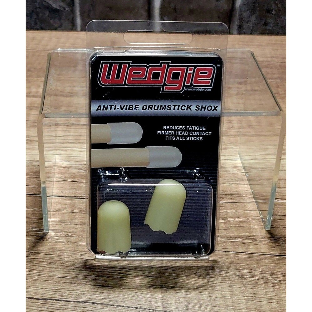 WEDGIE Anti-Vibe Drumstick Shox / The Original! Reduces Fatigue Fits All Sticks!